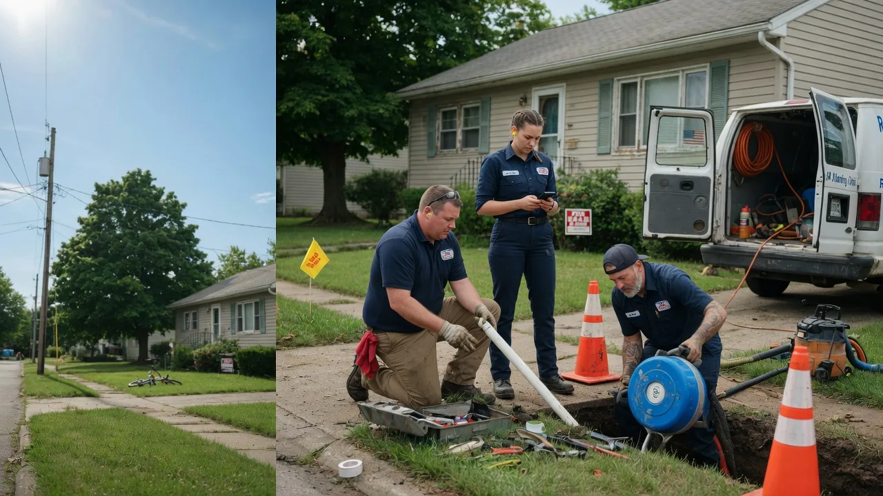 Sewer Line Repair in Blue Mound, IL near me